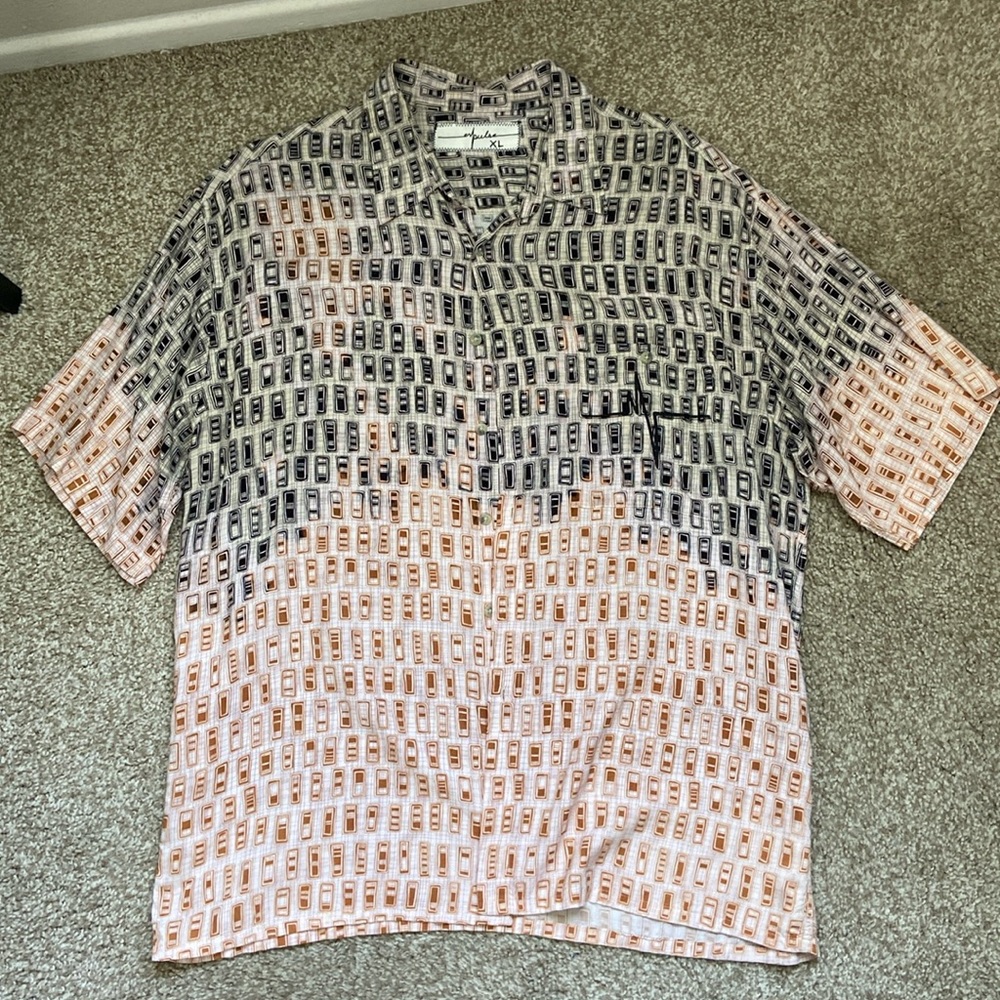Vintage upcycled button up